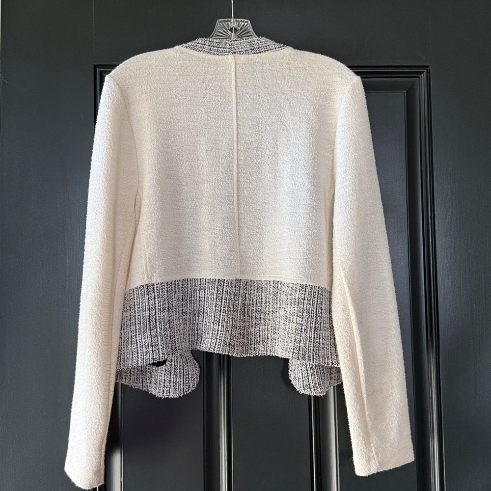 Anthropologie Dolan Left Coast Sheridan Cropped Sweater Jacket Blazer Medium - Picture 6 of 10